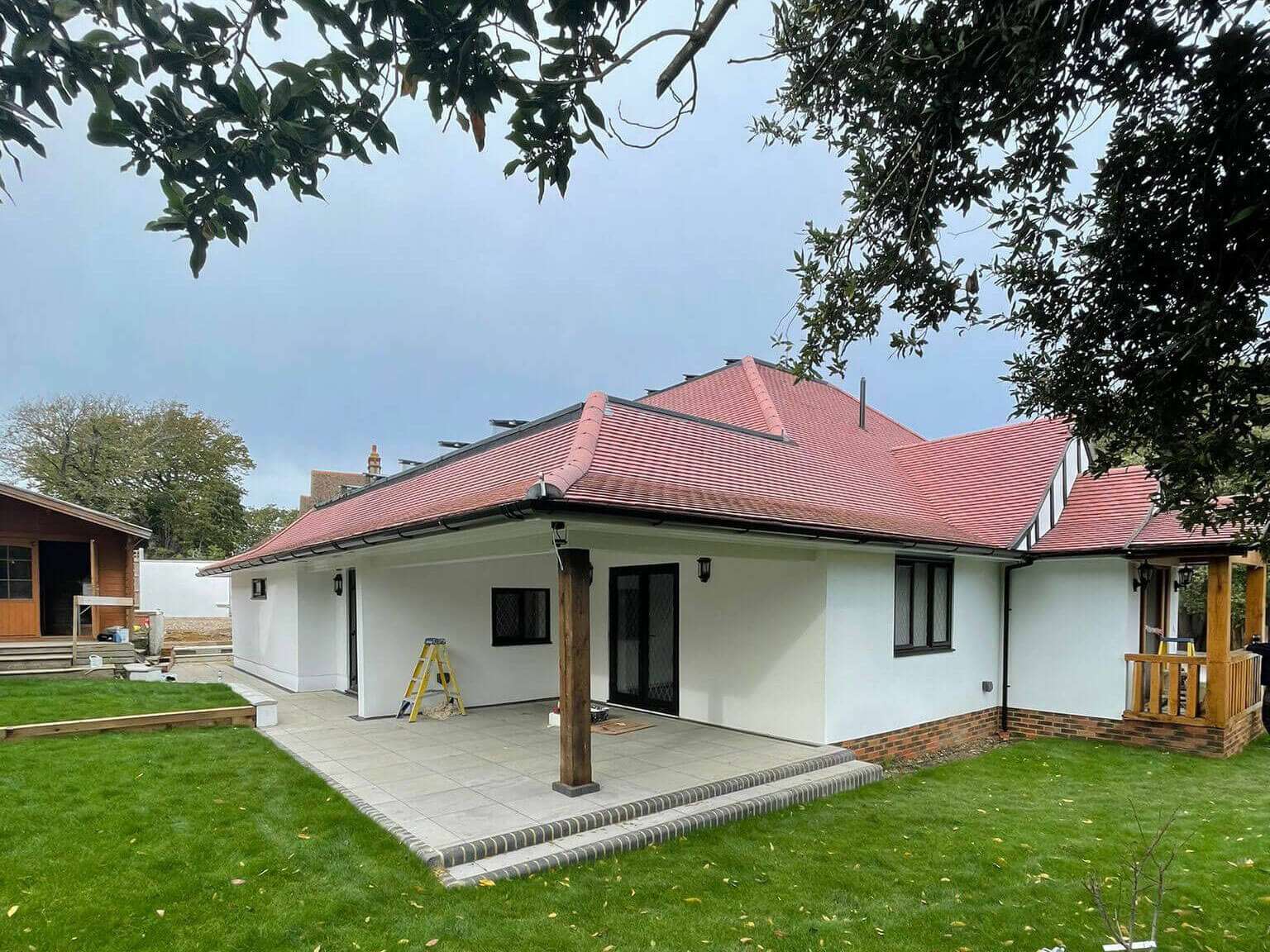 An image showing the outside of a newly developed property by Hastings builders